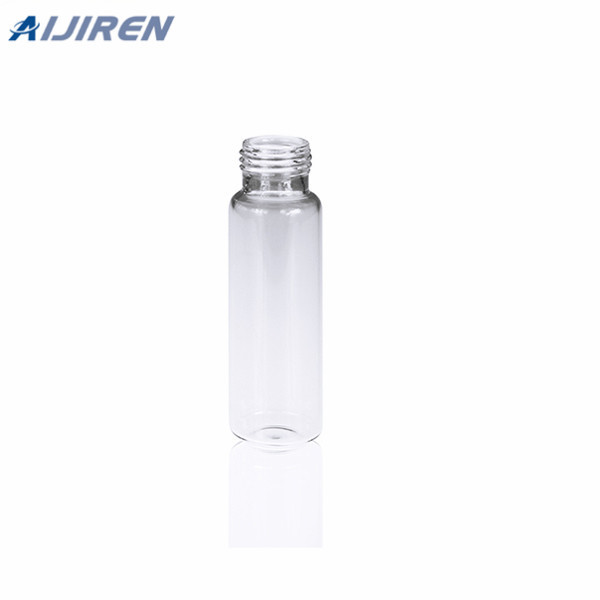 clear 20ml 5.0 borosilicate glass gc vials with beveled edge for GC Aijiren